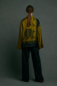 KAKI/NOIR CHEMISE ARAGON