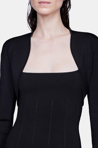 Cardigan Atalanta court - Black