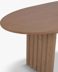Table extensible Sherwood en bois - Bois noyer
