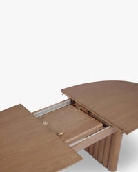 Table extensible Sherwood en bois - Bois noyer