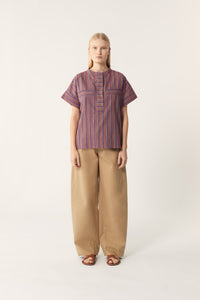 36 / DJV 60€ 135-3 / ST2%   CHEMISE POSITANO