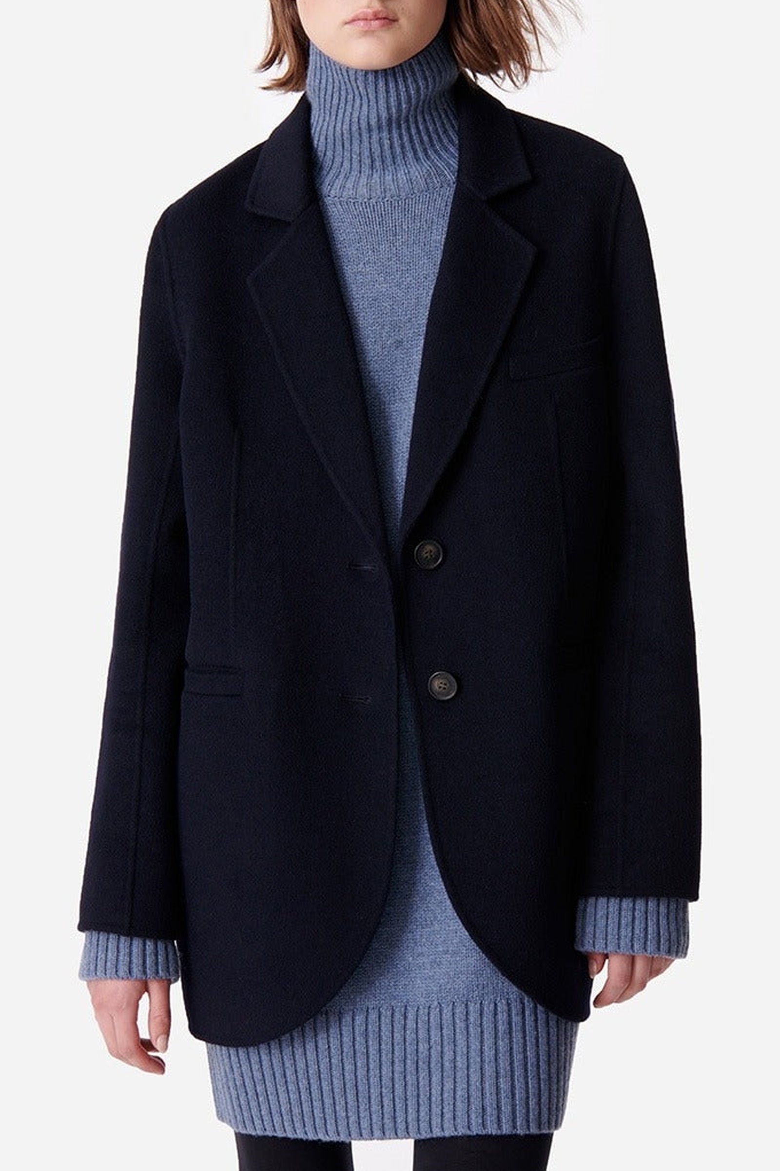 Veste Marc en laine - Noir