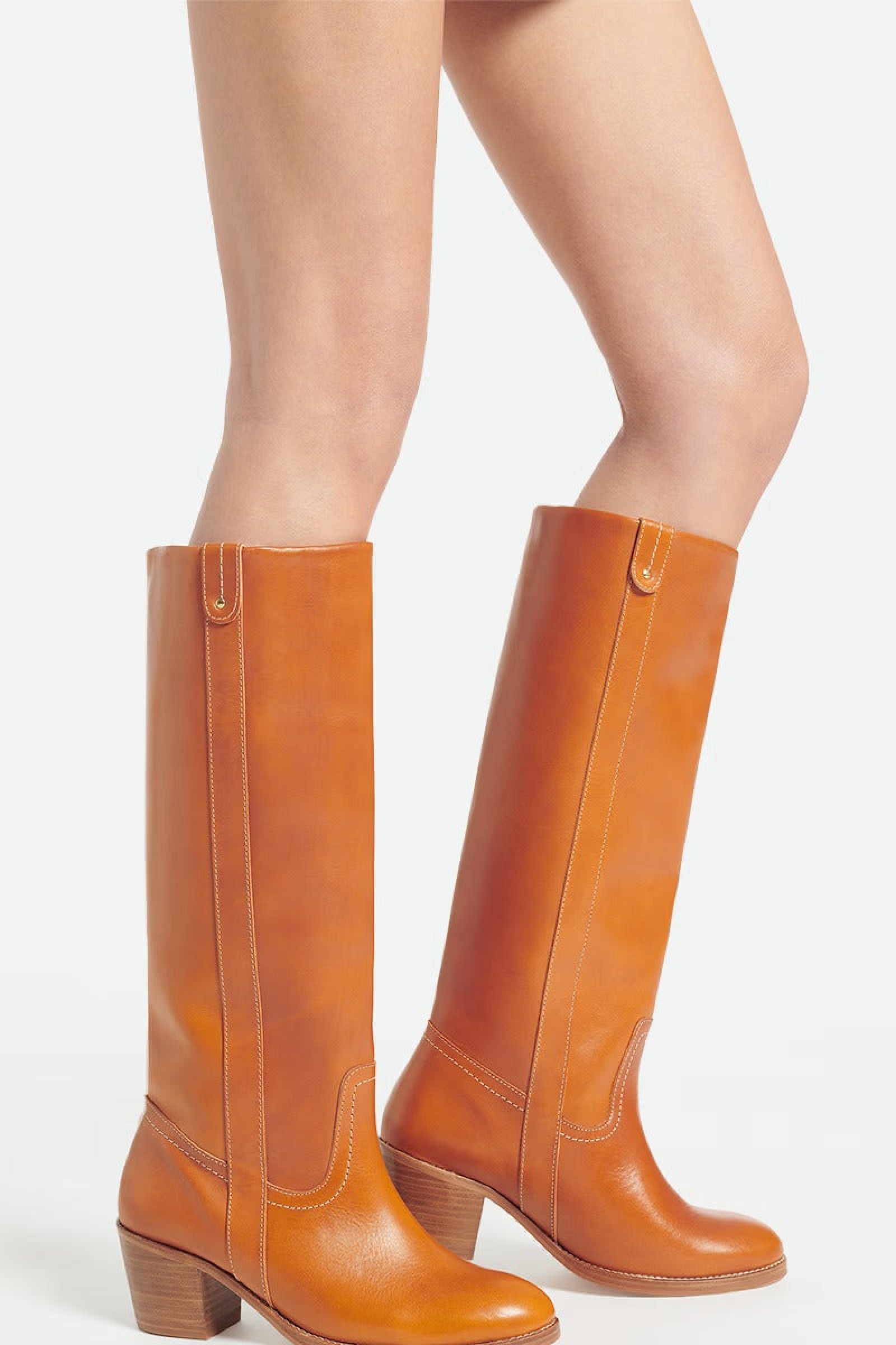 Leather Boots 60 - Honey