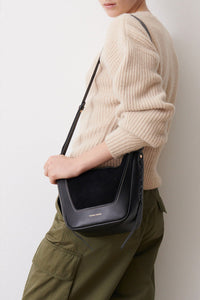 Petit sac Lou en cuir - Noir
