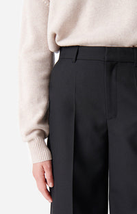 Pantalon droite taille haute Dulce - Noir