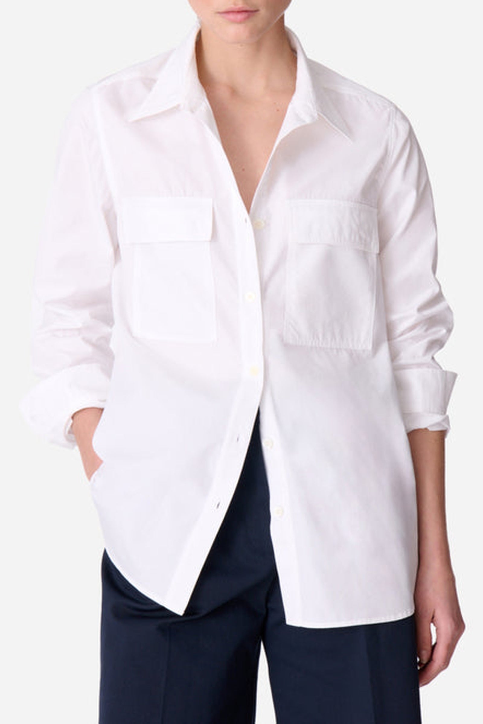 Chemise fluide Dim - Blanc