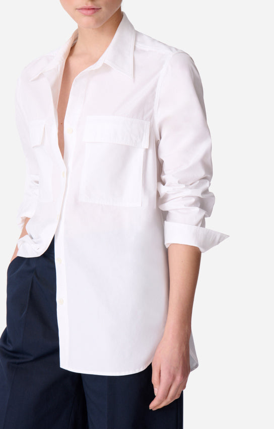Chemise fluide Dim - Blanc