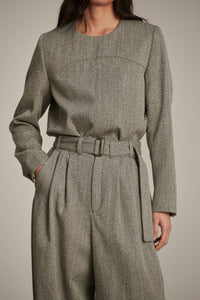GRIS CHINE PANTALON COLE