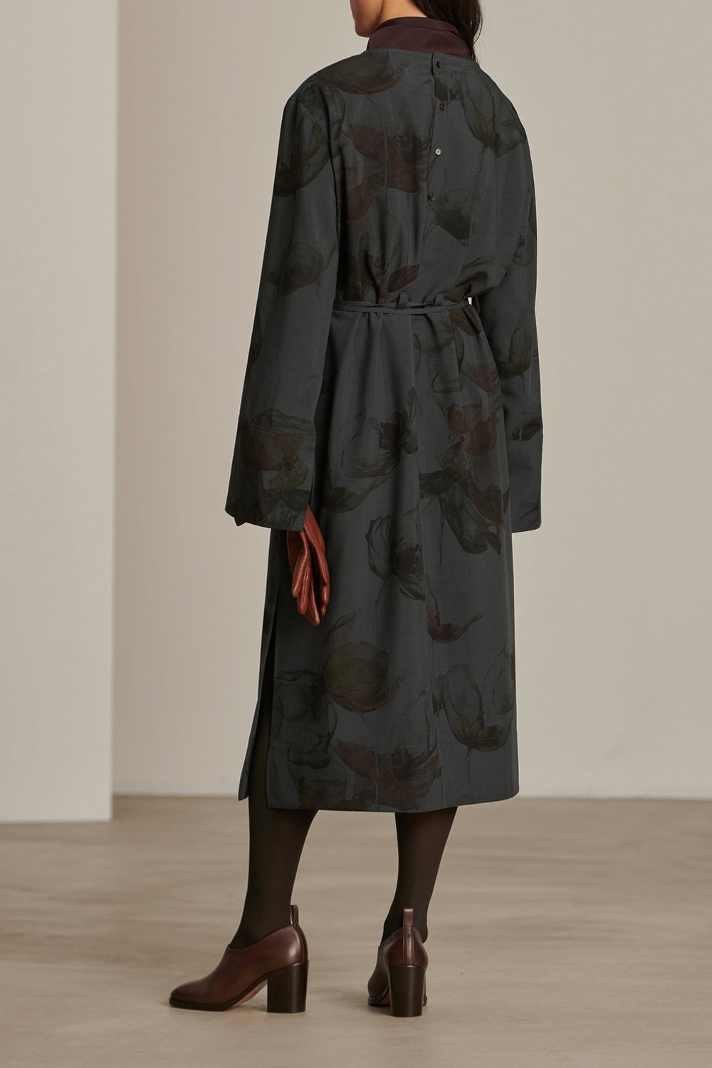 GRIS ANTHRACITE ROBE CHAINE & TRAME CYCLADES