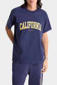T-shirt California imprimé - Navy