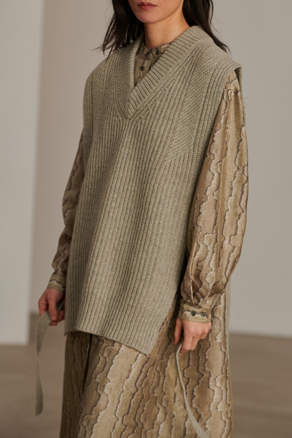 GRIS CHINE MAILLE COSTA