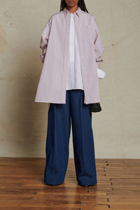 MARRON/ECRU ROBE CHAINE & TRAME AUTRICHE