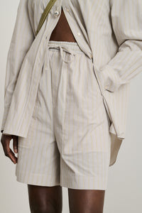 GRIS CLAIR/ECRU SHORT EMERIC