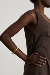 MARRON ROBE JERSEY DELIA