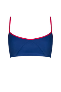 Morgane bra - Cobalt & Pink
