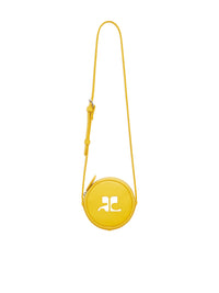 Sac cercle Réédition en cuir - Yellow