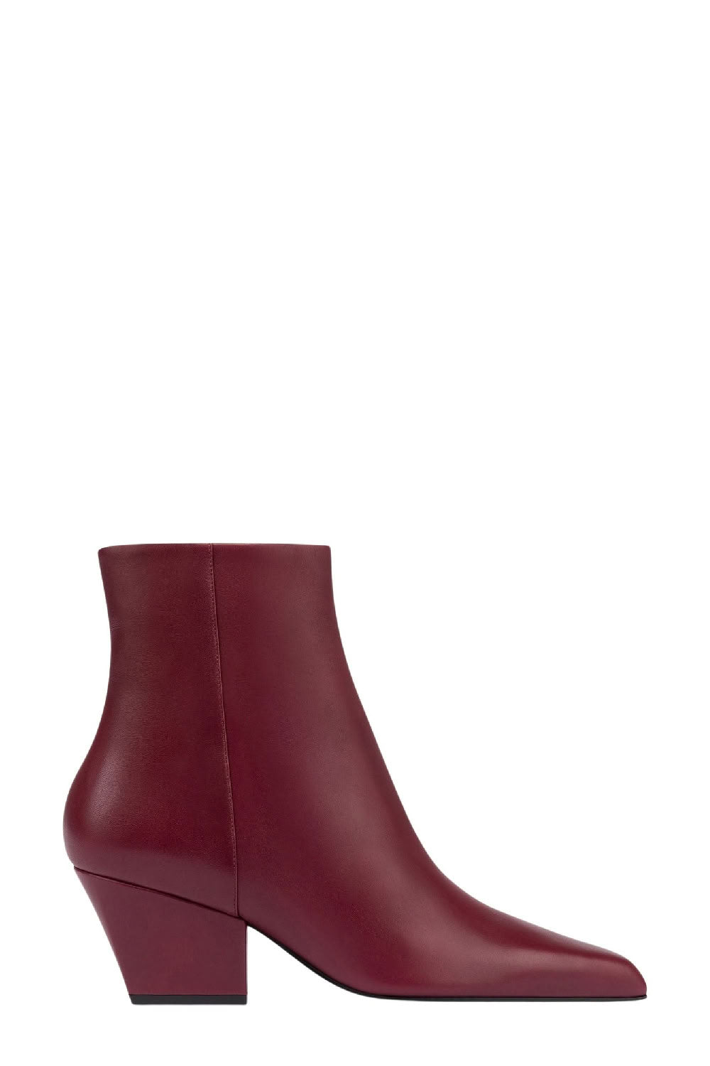 Bottines Jane 60 en cuir - Rouge Noir
