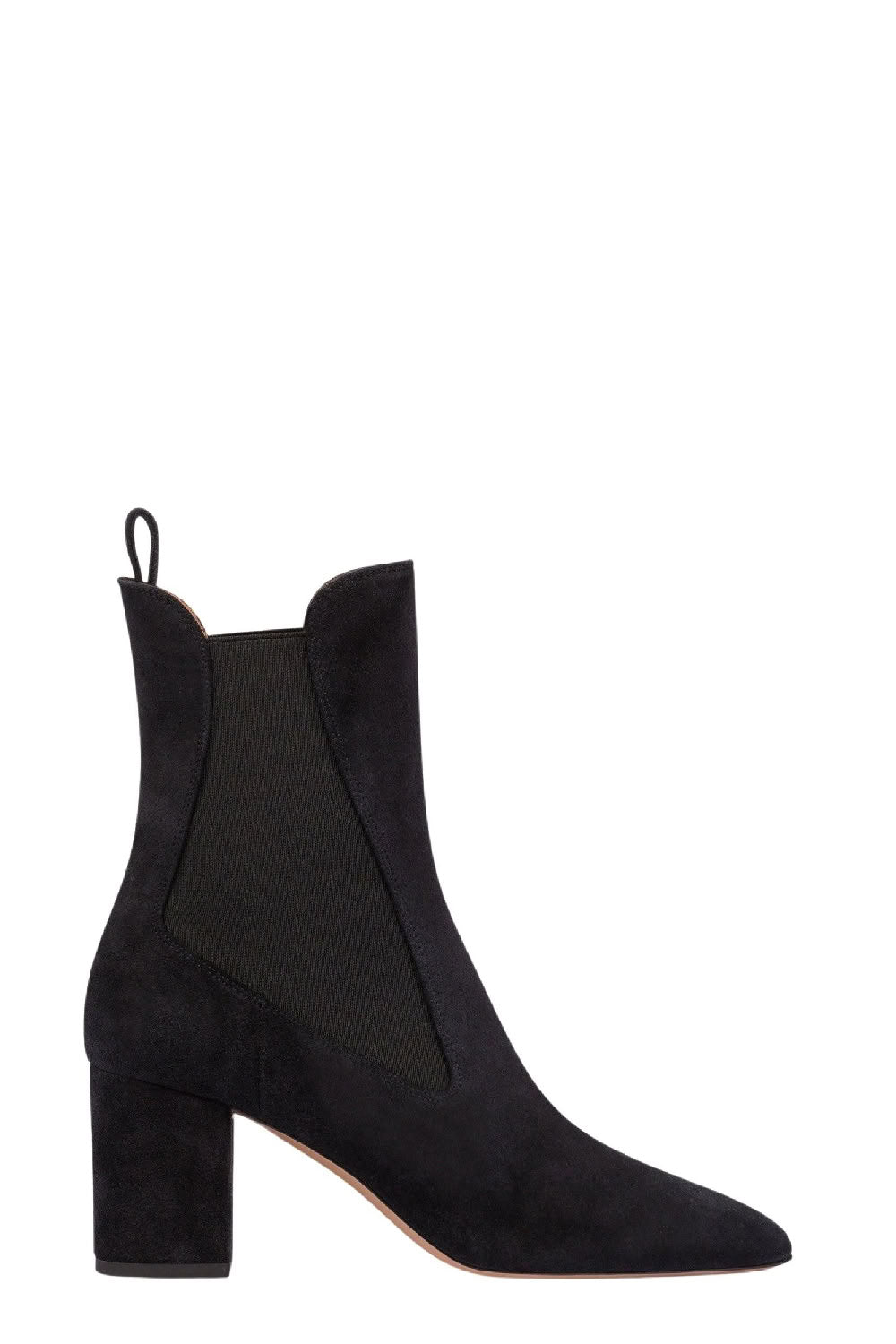 Bottines Anja 70 en daim - Off Black