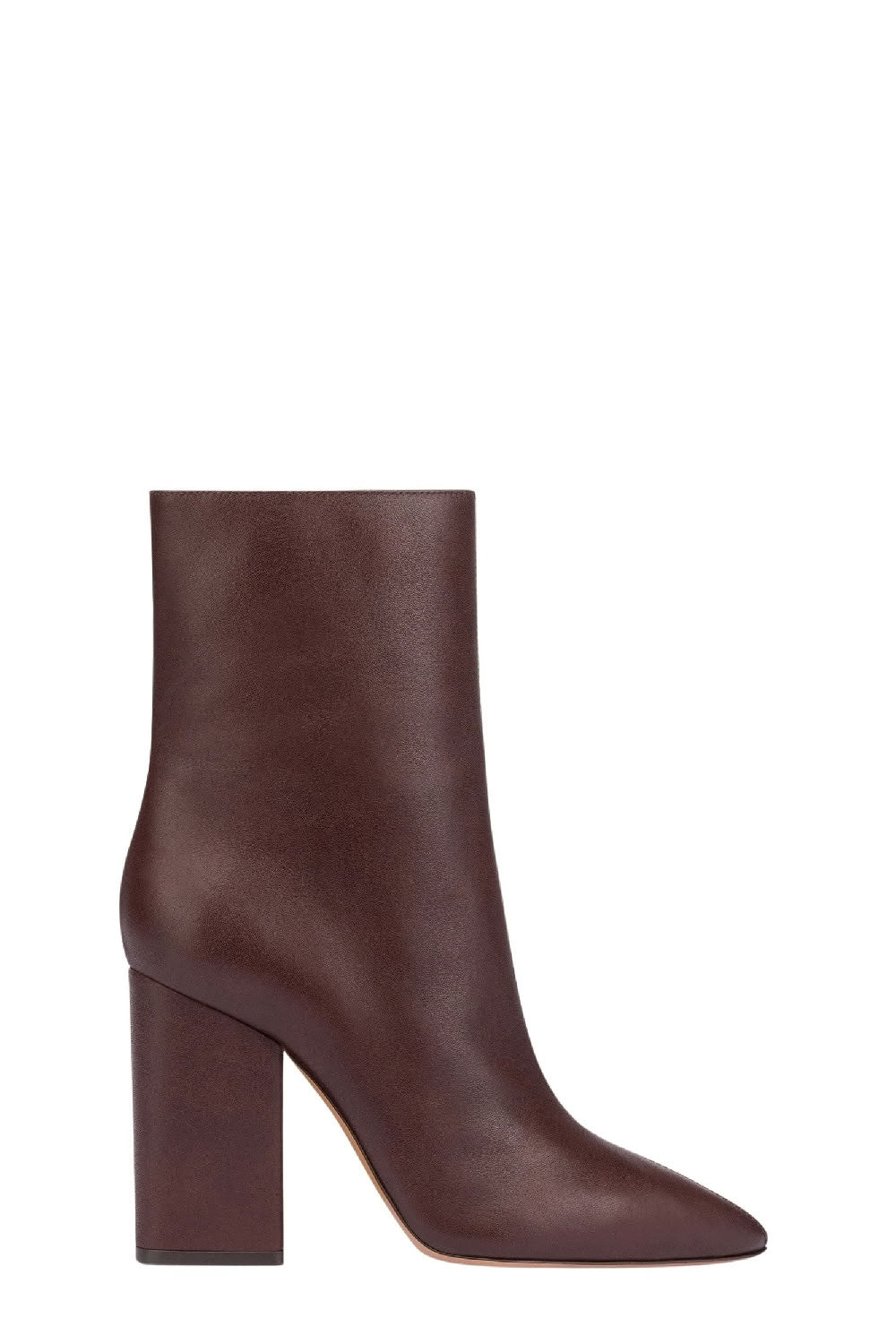 Bottines Anja en cuir - Mocha
