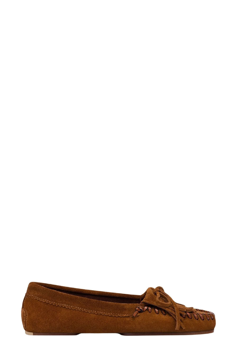 Mocassins Indiana en daim - Cognac