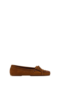 Indiana suede loafers - Cognac