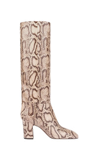 Bottes Lavinia 75 en cuir embossé - Powder