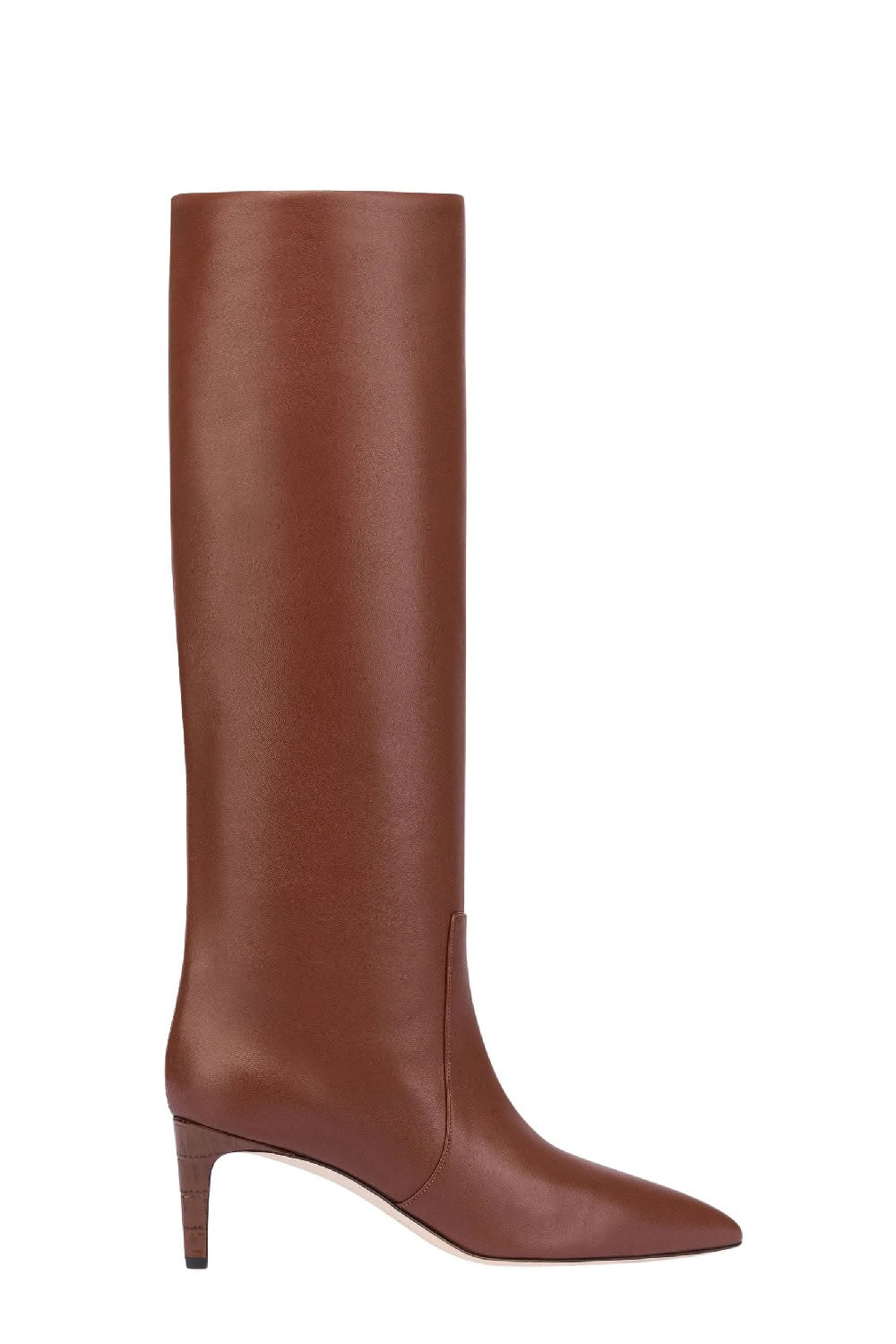 Bottes Stiletto 60 en cuir - Cioccolato