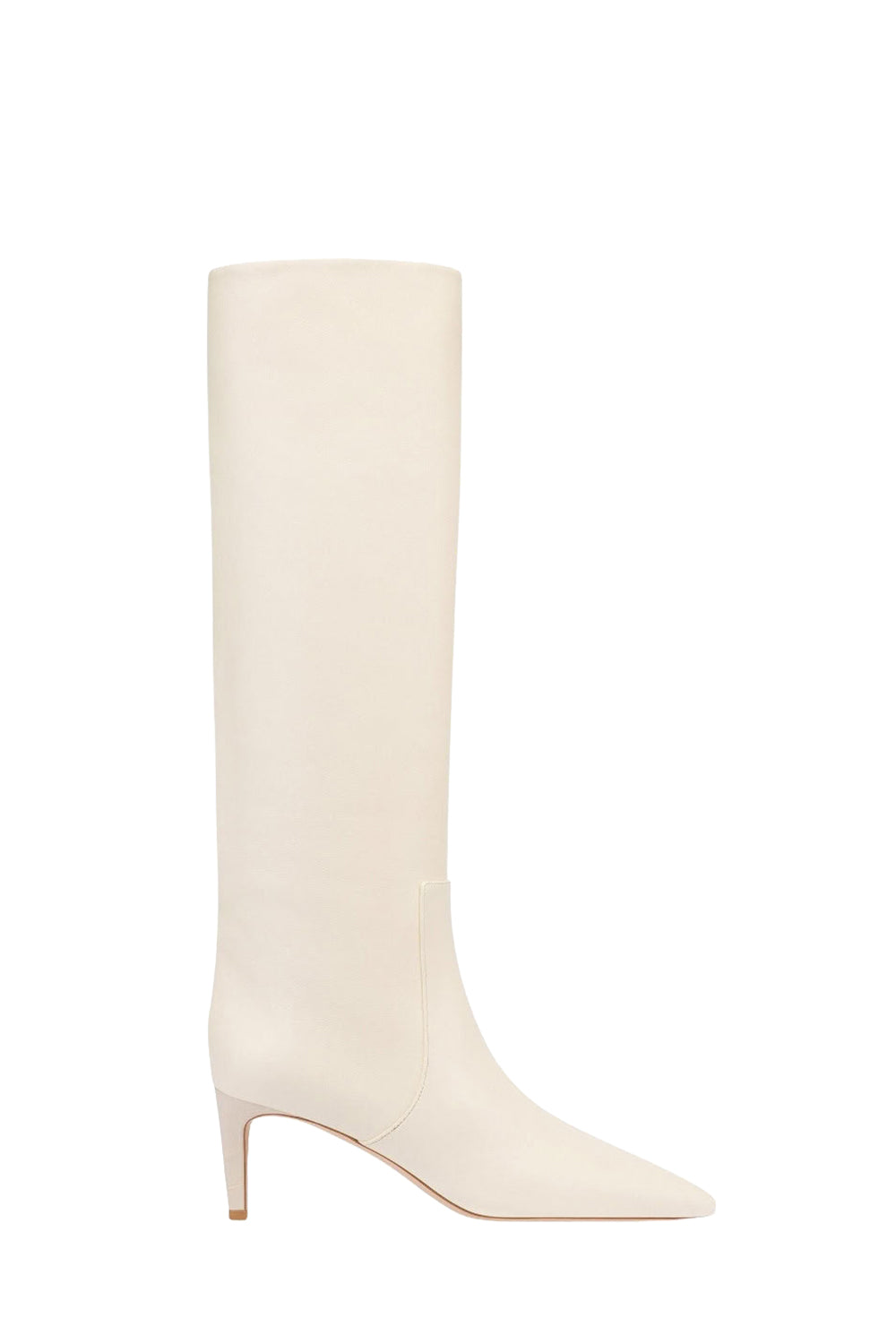 Bottes Stiletto 60 en cuir - Vanilla