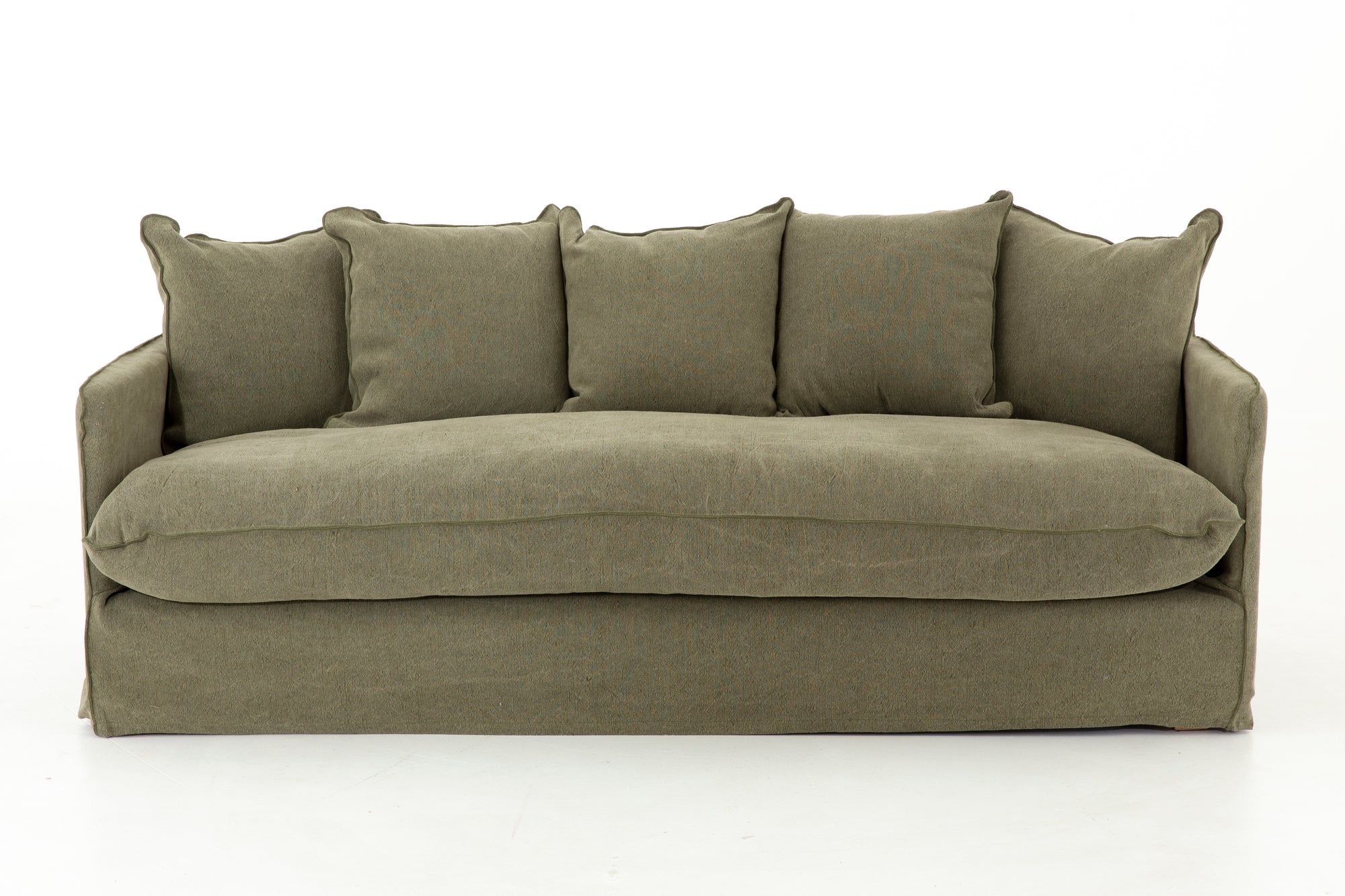 SOFA HIRA II GREEN LINNEN