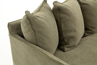 SOFA HIRA II GREEN LINNEN