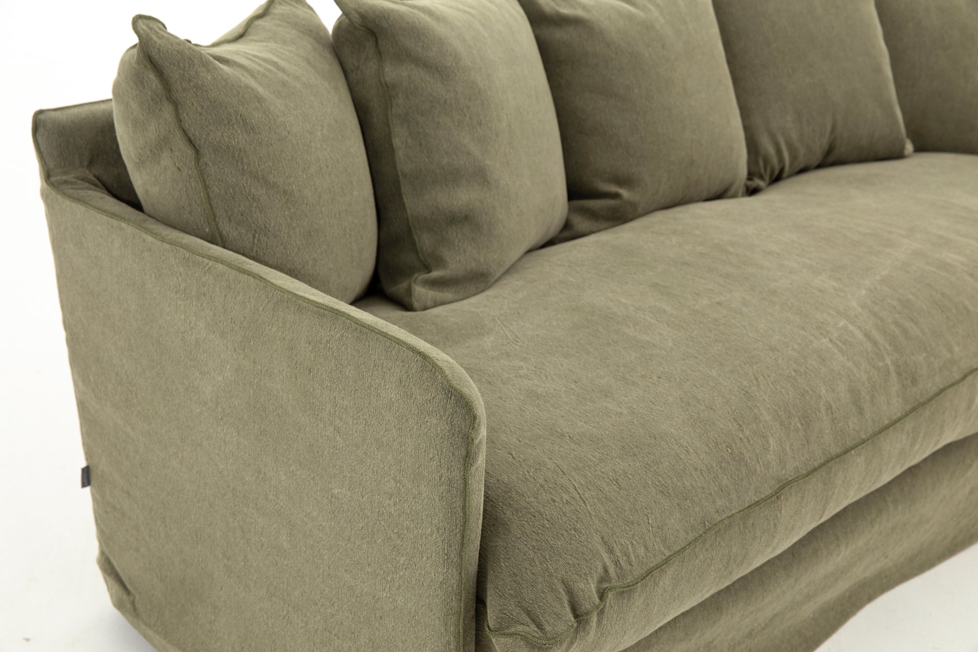 SOFA HIRA II GREEN LINNEN