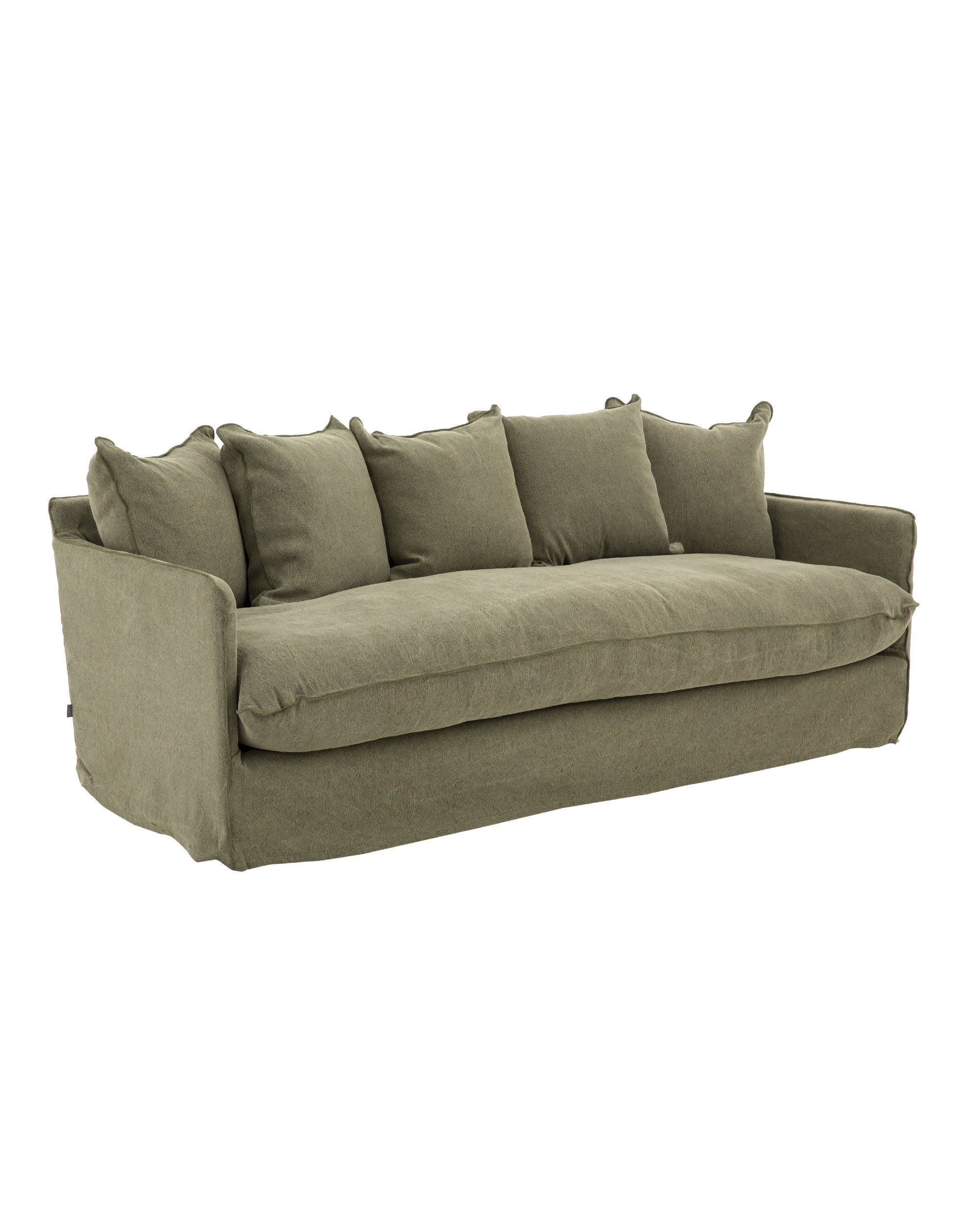 SOFA HIRA II GREEN LINNEN