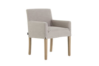 CHAISE BILLY III TISSU NATUREL