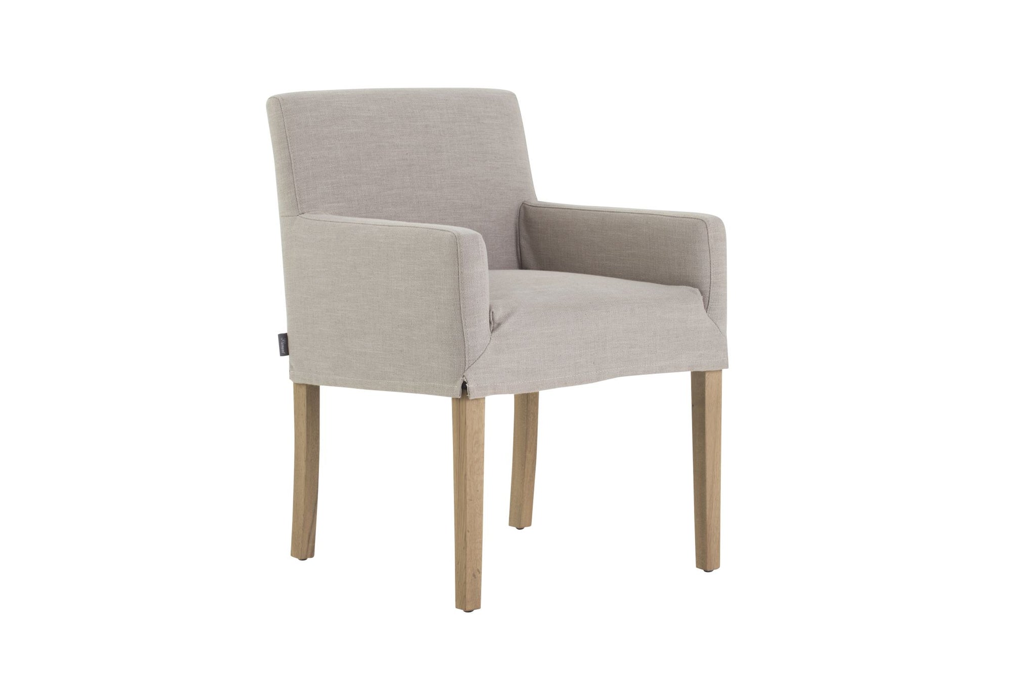 CHAISE BILLY III TISSU NATUREL