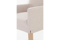 CHAISE BILLY III TISSU NATUREL