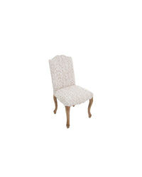 CHAISE CANTELLE BRUN/BLANC