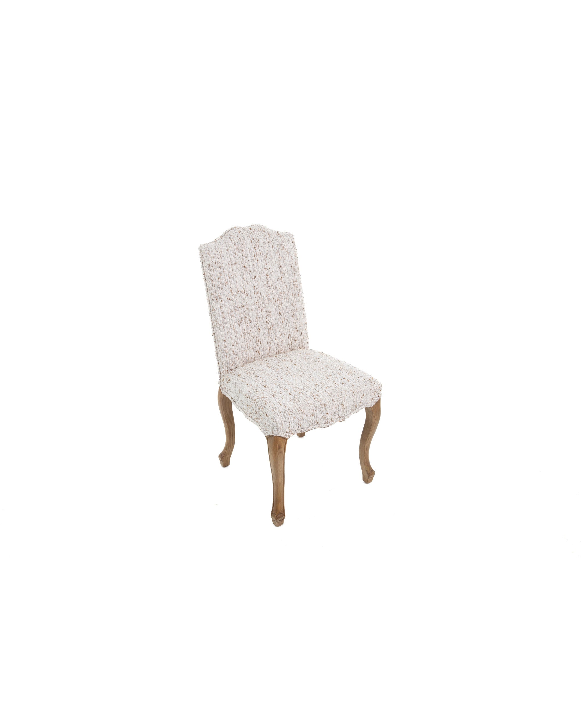 CHAISE CANTELLE BRUN/BLANC