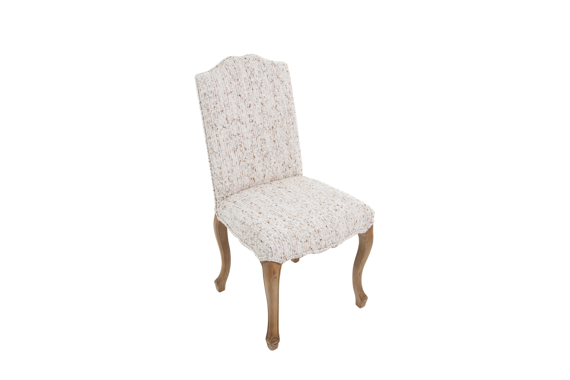 CHAISE CANTELLE BRUN/BLANC