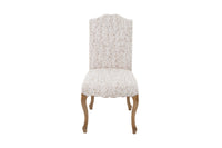 CHAISE CANTELLE BRUN/BLANC