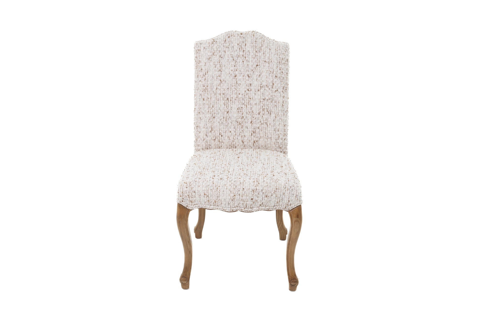 CHAISE CANTELLE BRUN/BLANC