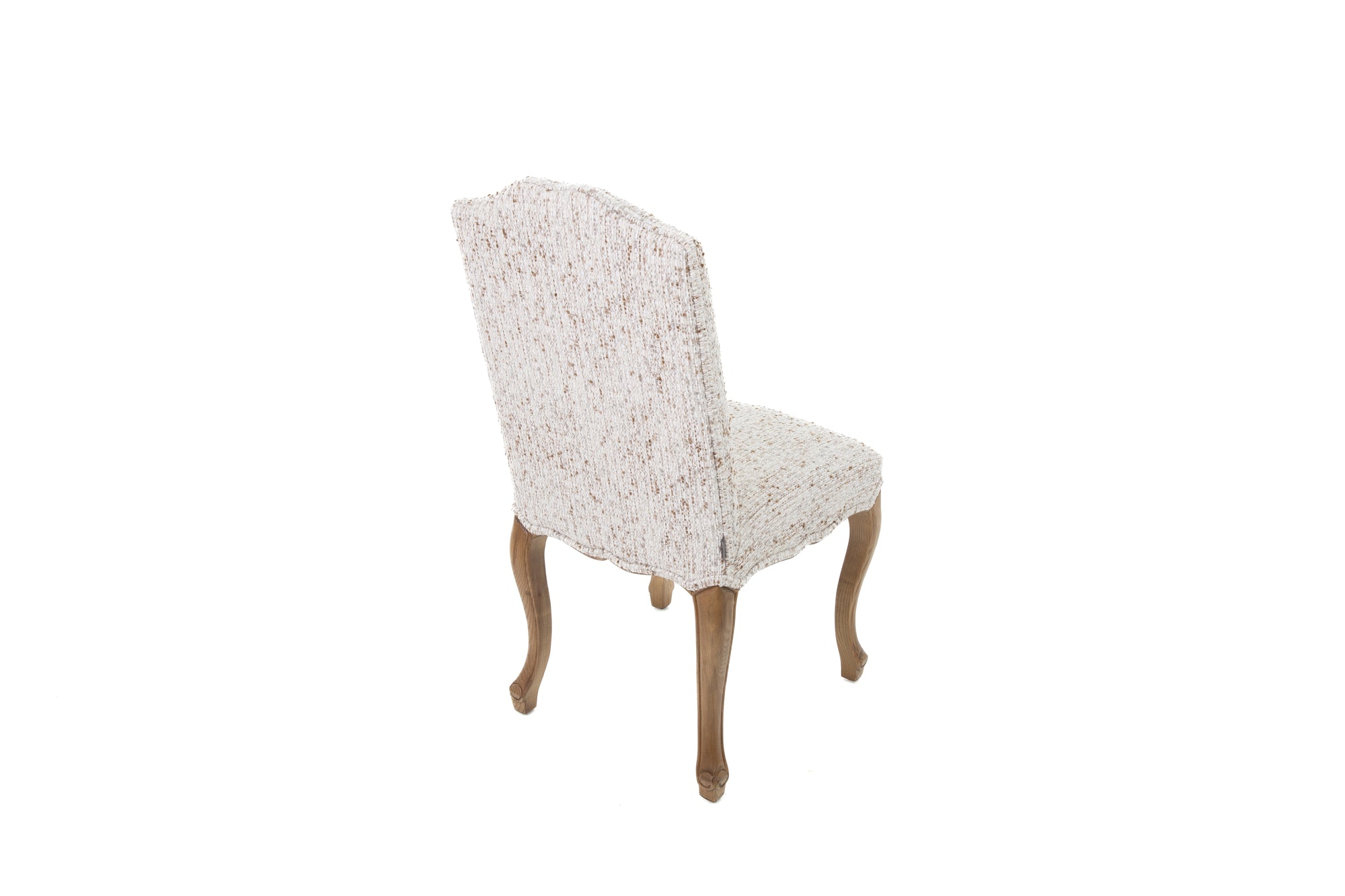 CHAISE CANTELLE BRUN/BLANC