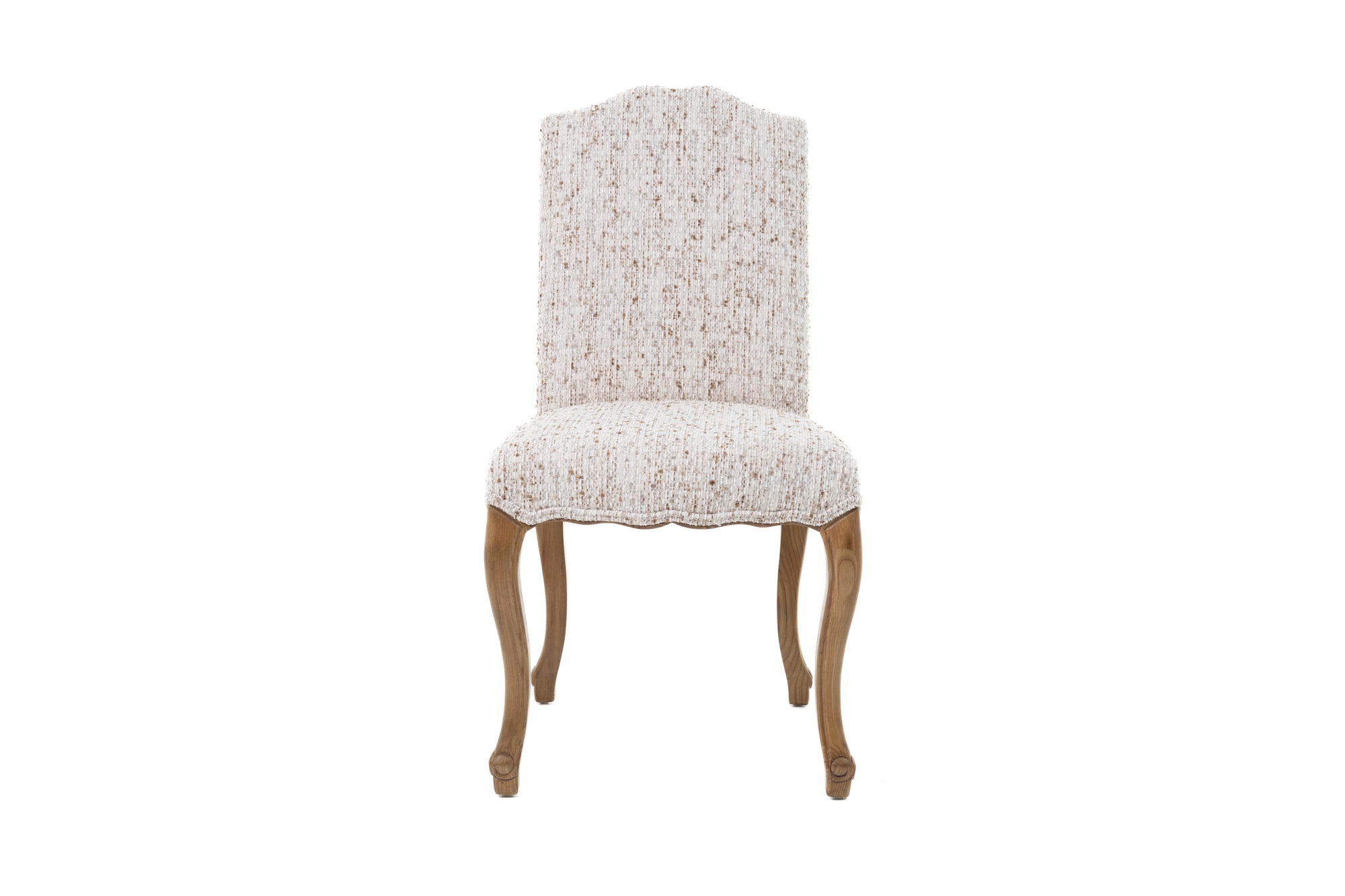 CHAISE CANTELLE BRUN/BLANC