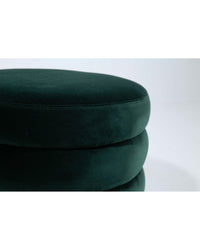 POUF BEATRICE ROND VERT