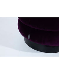 POUF BEATRICE ROND VIOLET