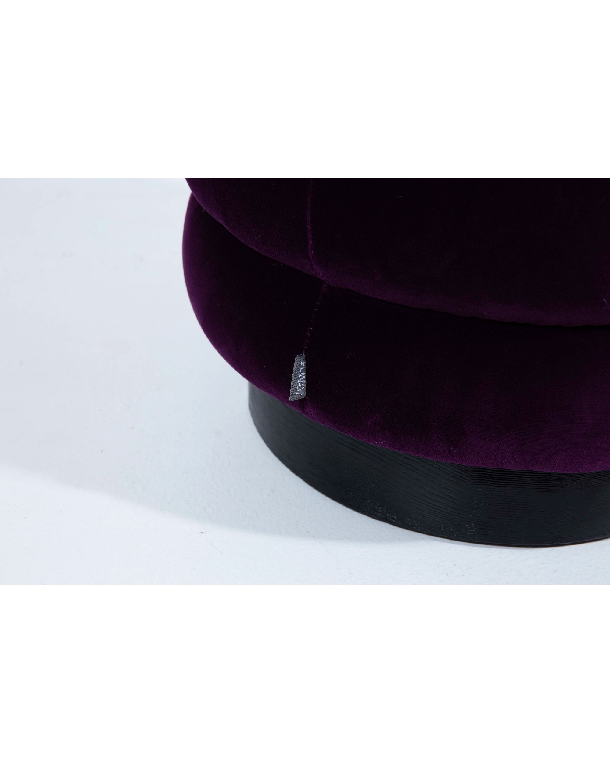POUF BEATRICE ROND VIOLET