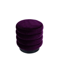 POUF BEATRICE ROND VIOLET