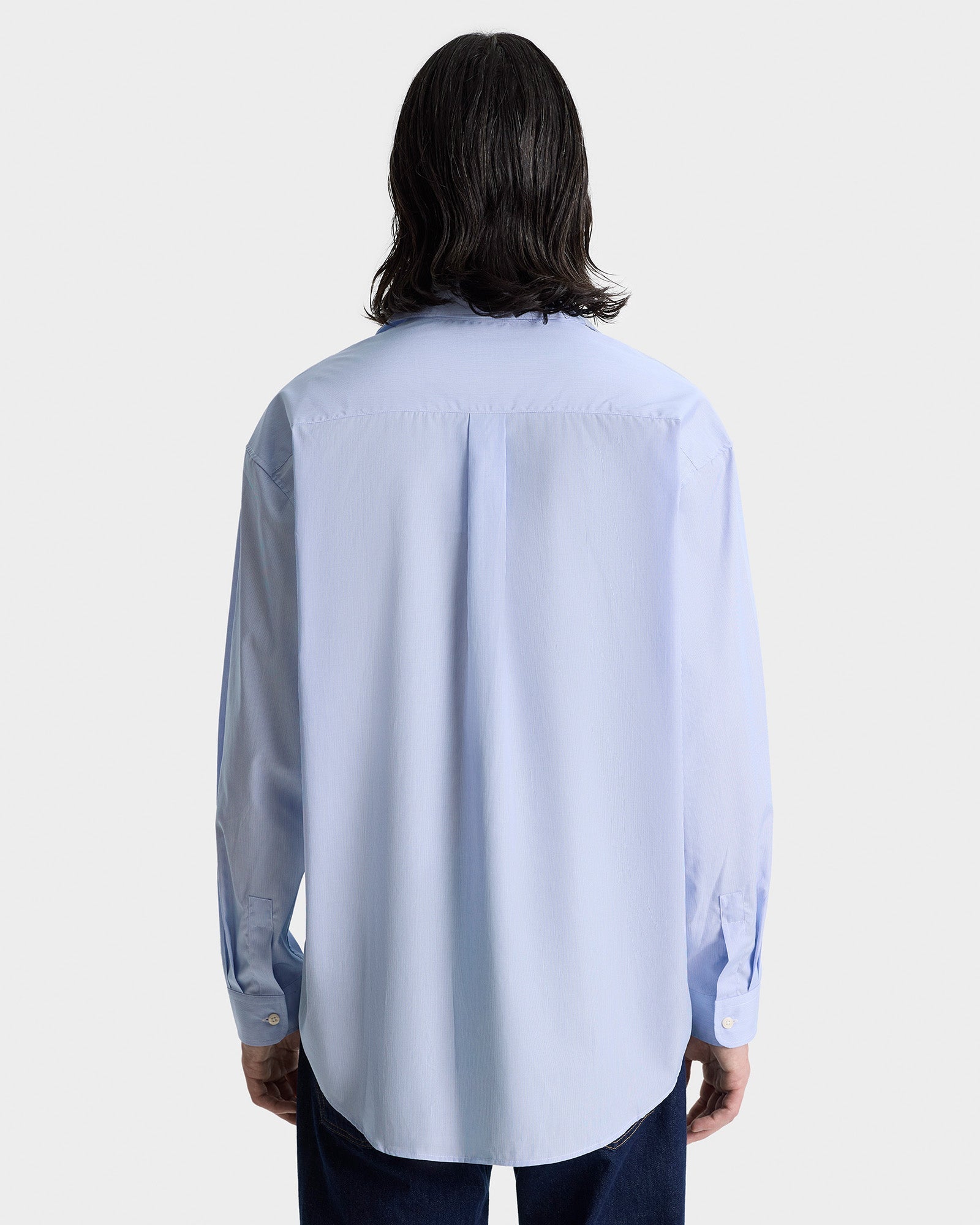 Chemise Vendome oversize à rayures - Blue Striped