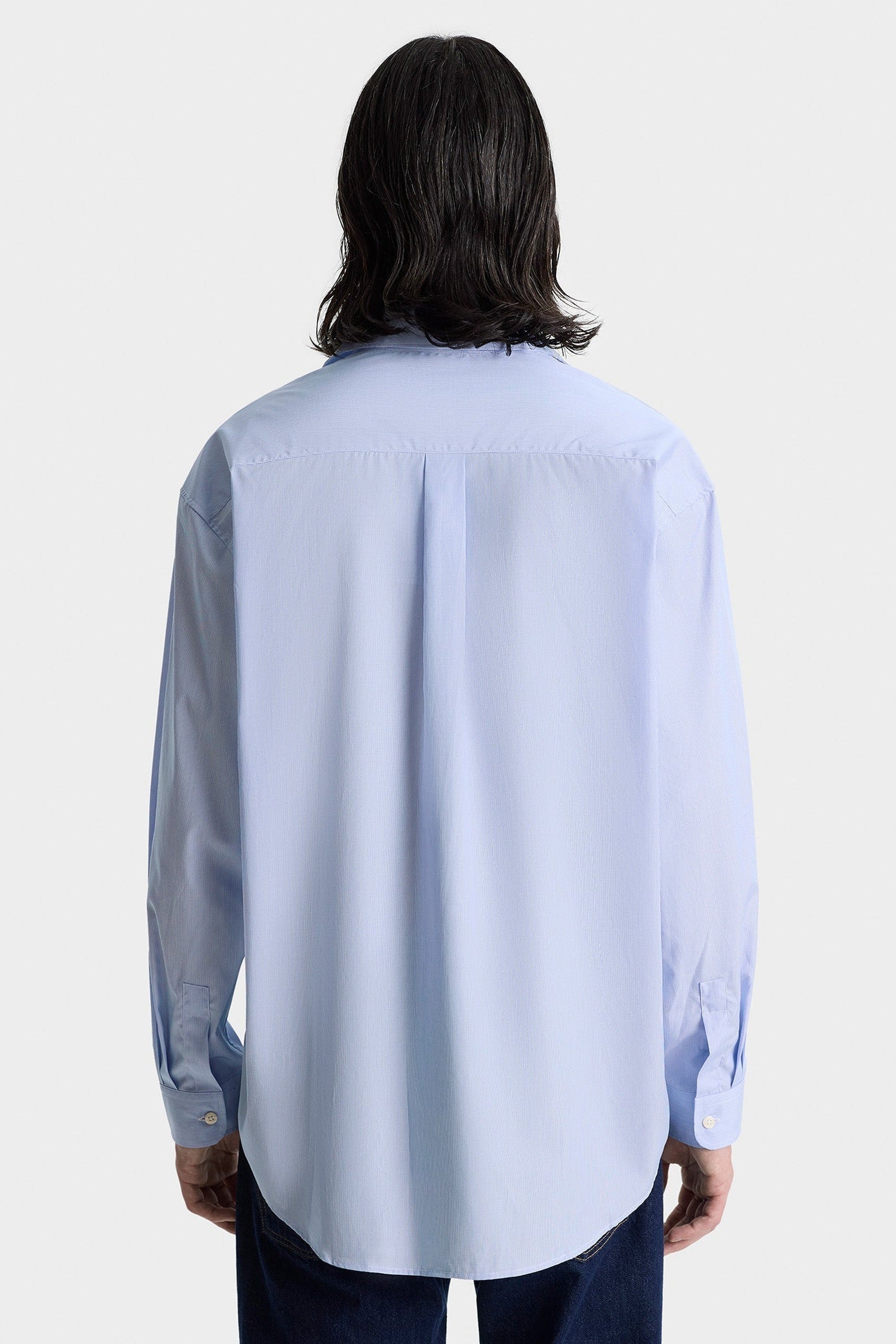 Chemise Vendome oversize à rayures - Blue Striped
