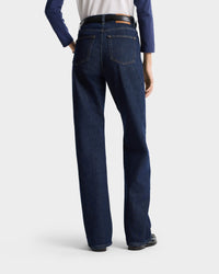 Pantalon large en denim - One Wash