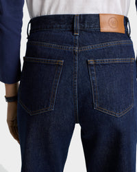 Pantalon large en denim - One Wash